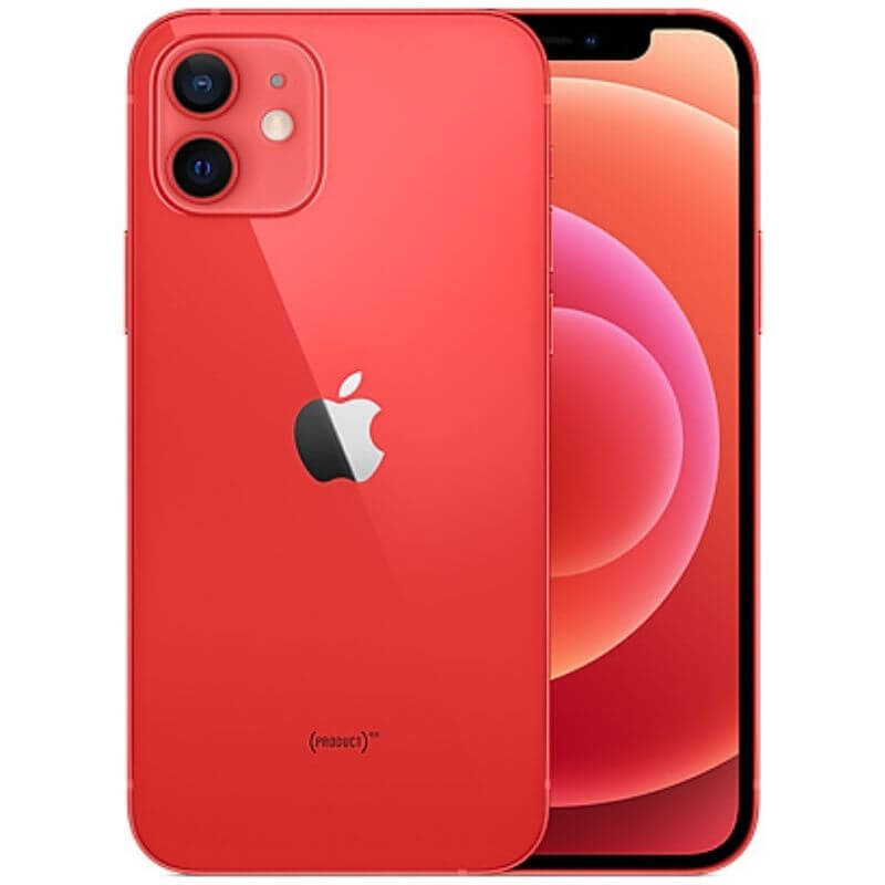 Apple iPhone 12 - 128GB ROM - 4GB RAM - 12+12MP - 2815mAh - Remis à Neuf  Scellé - Rouge