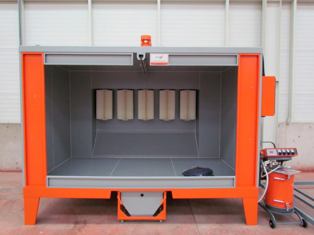 powder coating booth 